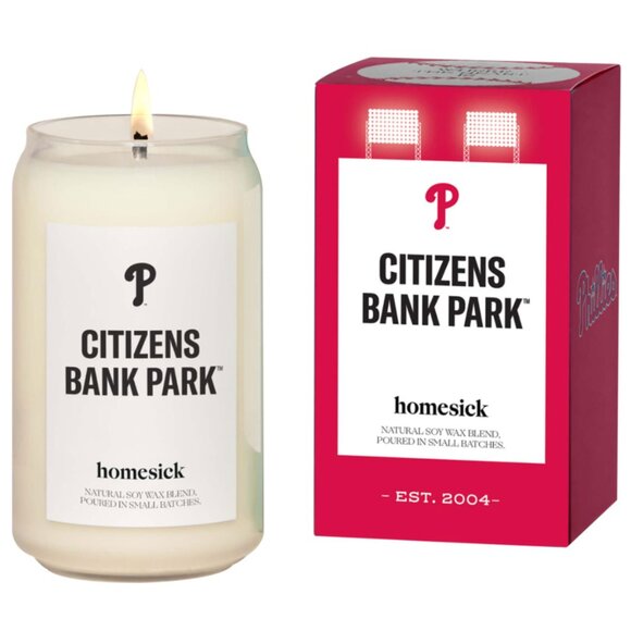 Homesick Other - Homesick Philadelphia Phillies Citizens Bank Park Scented Candle